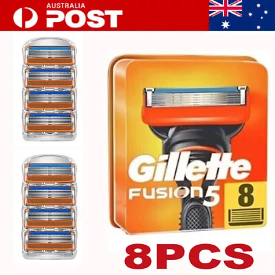 8PCS Replacement Razor Shaving Blades Refills Cartridges For Gillette Fusion 5 • $10.99