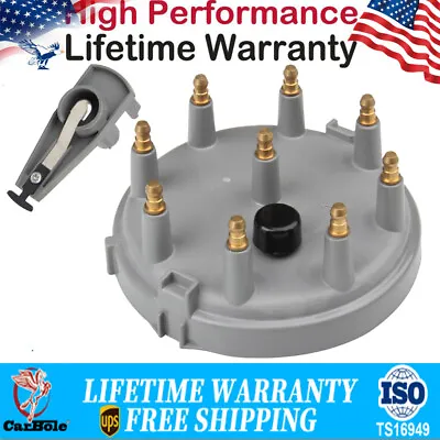$16.20 • Buy Male/HEI 302 Distributor Cap And Rotor 8234 For Ford F150 F250 F350 5.0L 5.8L V8