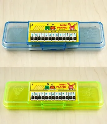 2x Mini Piano Pen Pencil Cases Made In Taiwan Vintage New Old Stock • $13