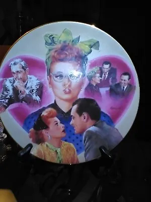 I Love Lucy Commemorative Plate • $15