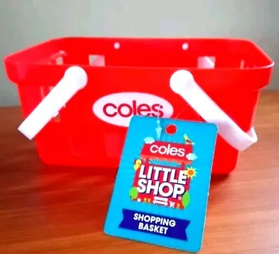 Coles Little Shop Mini BASKET • $20