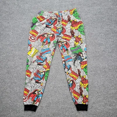 Marvel Comics Mens Lounge Pajama Pants Sleepwear Superheroes Casual Sz Small • $7.99