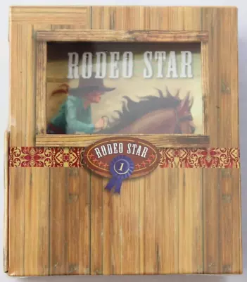 Rodeo Star Storybook + Toy Horse Set In Stable Box Ages 6+ Silver Dolphin SEALED • $16.86