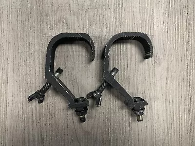 2 Pack Stage Light Clamp Hook Aluminum Alloy Truss C-Clamp Heavy Duty 33LBs • $2.50