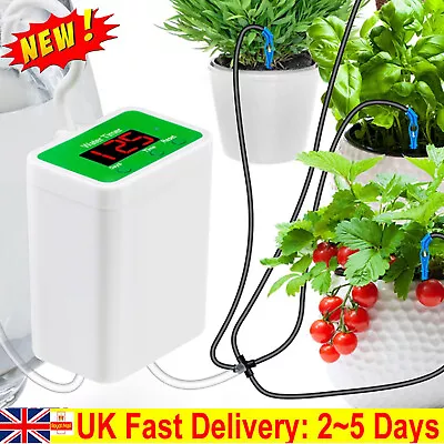 UK Automatic Micro Drip Irrigation Watering System Kit Plant Garden Greenhouse • £17.97