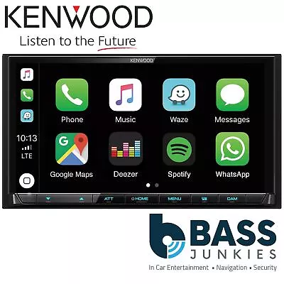 Kenwood DMX-8019DABS Wireless CarPlay Android Auto Wifi DAB Bluetooth Car Stereo • £469