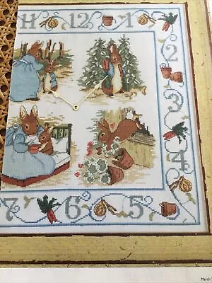 Beatrix Potter Peter Rabbit  Numbers Cross Stitch Sampler • £2.50