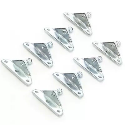 10MM Ball Stud Brackets For Gas Prop/Strut Spring Pack Of 8 For 10 Mm Steel New • $19.98