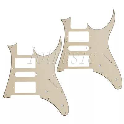 2pcs New Cream HSH Guitar Pickguard Replacement Ibanez RG250 Style • $18.99