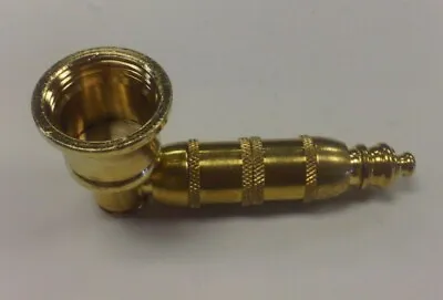 Brass Metal Double Chamber Tobacco Smoking Pipe X-large Party Bell Bowl  • $19.99