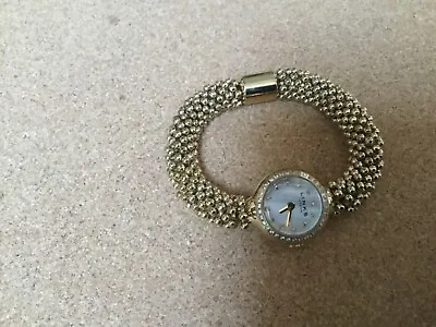 Genuine Links Of London Effervescence Star Sapphire Yellow Gold Watch • £185