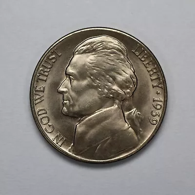 1939 D Jefferson Nickel UNC • $84