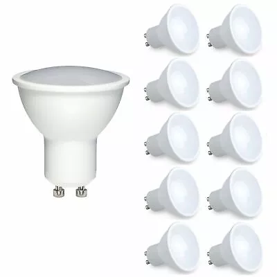 12x GU10 7W LED Light Bulb Spotlight Lamp Cool White 6500K Equals 70W Halogen • £11.99