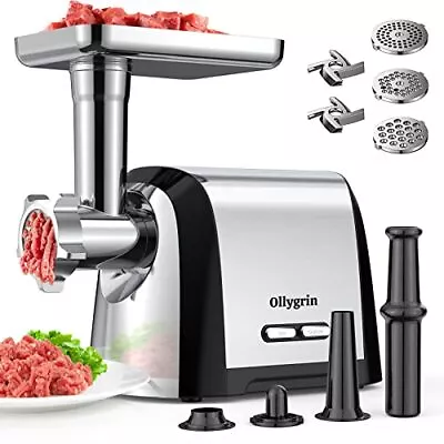 Ollygrin Meat Grinder Electric Stainless Steel Meat Grinder Electric Sausage... • $70.06