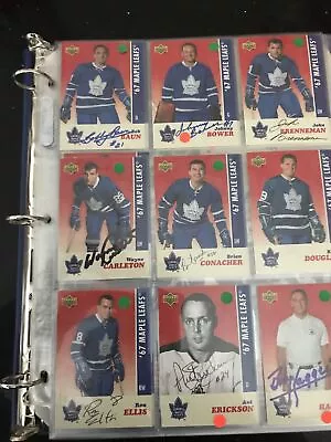 💎Toronto Maple Leafs 1967 Upper Deck 2007 Comm Set SIGNED  Multi Armstrong 👀 • $1929.94