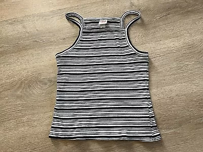 Mossimo Supply Co Women’s Black And White Stripe Tank Top Size XL • $8