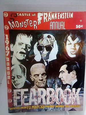 Castle Of Frankenstein Monster Annual 1967 Fearbook • $23