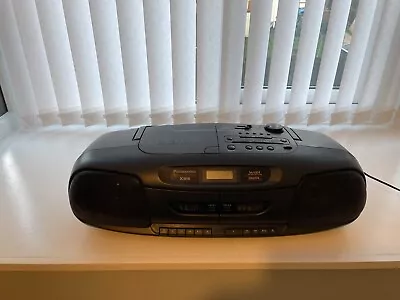 PANASONIC RX-DT401 PORTABLE STEREO CD SYSTEM | Tested | Working | FREE POSTAGE • £55