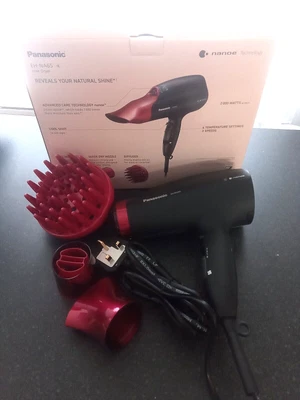 £47.90 • Buy Panasonic Nanoe Hair Dryer With Diffuser For Visibly Improved Shine Pink EH-NA65
