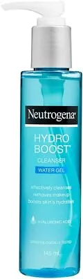 2-Pack Neutrogena Hydro Boost Cleanser Water Gel 145ml • $44.95