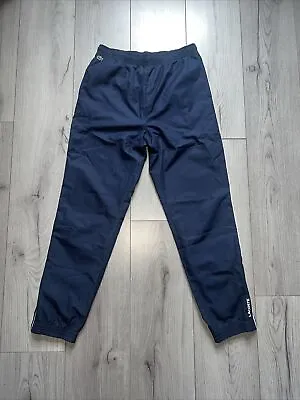 Lacoste Tracksuit Bottoms Navy Age 16 Years • £20