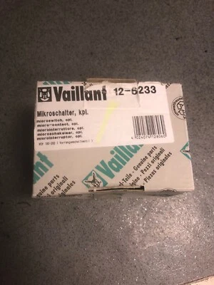 £12 • Buy Vaillant 126233 Micro Switch Diverter Valve COMBIcompact VCW THERMOcompact (Vxx)