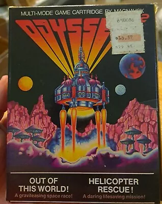 Out Of This World/Helicopter Rescue (Odyssey2/Videopac 1979) Damage Box / Cart • $15.29