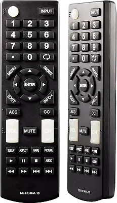 NS-RC4NA-18 Universal Rplacement Remote Control Fit For Insignia TVs • $23.68