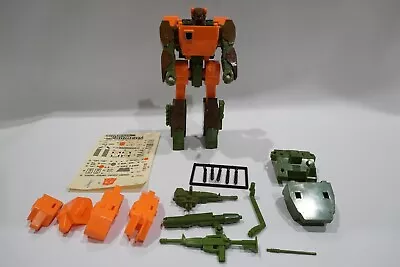 Roadbuster 95% Complete 1985 Hasbro G1 Transformers Figure W/ UNUSED DECALS!  B6 • $449.99