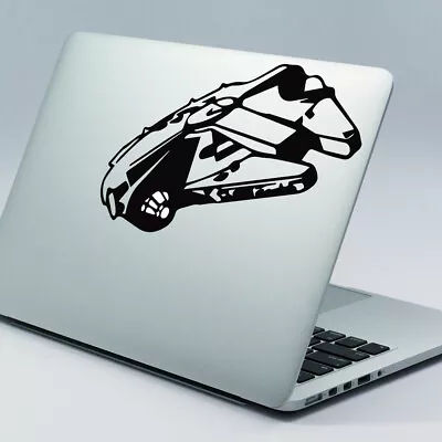 MILLENNIUM FALCON - Star Wars Apple MacBook Sticker Fits All MacBook Models (T1) • £4.99