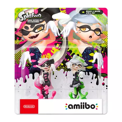 $79 • Buy Squid Sisters Set: Callie And Marie - Splatoon - Amiibo - New