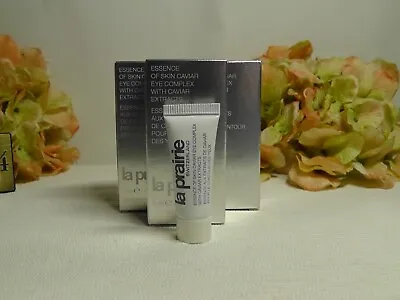 Lot Of 3: La Prairie ESSENCE OF SKIN CAVIAR Eye COMPLEX Sample Sz 0.17oz/5ml*NIB • $39.99