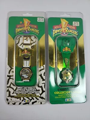 $235 • Buy 1Mighty Morphin Power Rangers White& Green Collectors Series Quartz Watch.  131