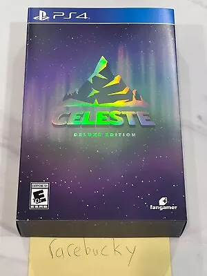 Celeste Deluxe Edition (PS4) NEW SEALED FANGAMER EXCLUSIVE RARE & MINT! • $79.99