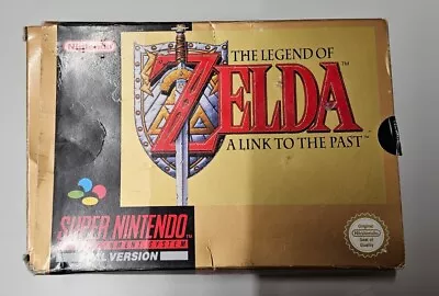 The Legend Of Zelda - A Link To The Past - Boxed • £65