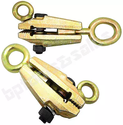 $49.99 • Buy (Qty 2) 2 WAY 5 TON FRAME BACK SELF-TIGHTENING GRIP AUTO BODY REPAIR PULL CLAMP