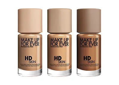 MAKE UP FOR EVER HD Skin Undetectable Longwear Foundation 1 Oz/ 30 Ml CHOOSE • $24.99