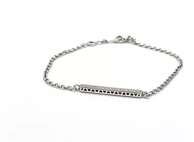 $22 • Buy Pandora Stirling Silver Bracelet.. Hearts Of PANDORA 20cm RETIRED 