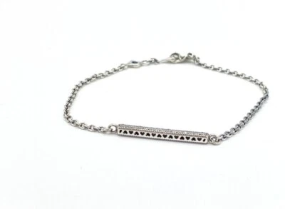 $22 • Buy Pandora Stirling Silver Bracelet.. Hearts Of PANDORA 20cm RETIRED 