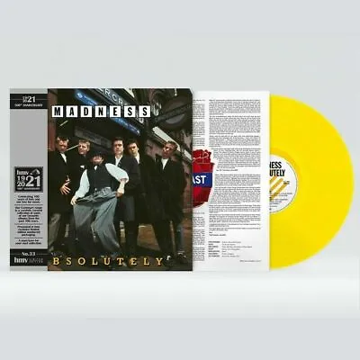 MADNESS - ABSOLUTELY - HMV YELLOW VINYL LP - SEALED LIMITED EDITION Suggs KIX79 • £29.99