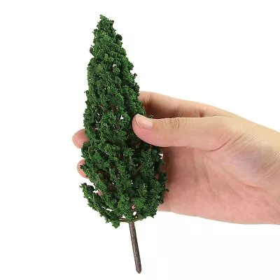 10pcs Doll Trees Complete Model Pine Plastic 1:25 For O G Scale Railway Layout • $36.70