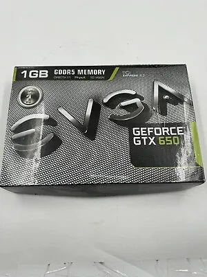 EVGA GeForce GTX 650Ti 1GB GDDR5 Mini-HDMI DVI Graphics Card • $26.99