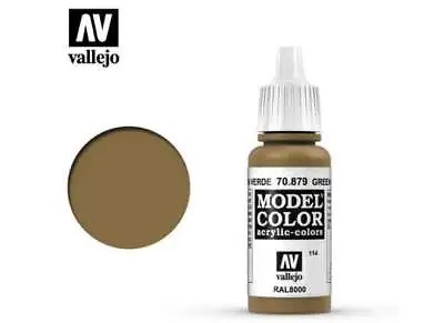 Vallejo 17ml 879 114 Model Color - Green Brown 879 • £2.48