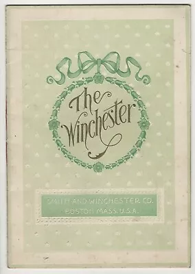 1890s WINCHESTER STEAM & WATER HEATERS RADIATORS BOILERS BOSTON MA TRADE CATALOG • $29.95