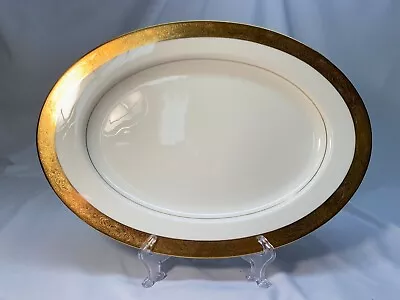 Mikasa Harrow China 15  Serving Platter In Original Plastic Sleeve - Excellent • $34.95