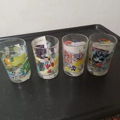 Disney McDonald’s 100 Years Of Magic Glasses Set Of 4 Cups • $0.99