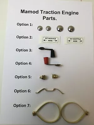 £3.30 • Buy Mamod Traction Engine Parts SEVEN OPTIONS