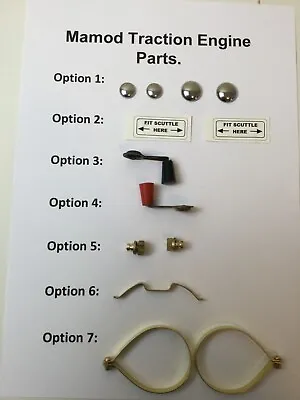 Mamod Traction Engine Parts TEN OPTIONS • £3.10