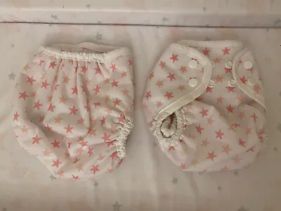 MuslinZ Reusable Washable Cloth Nappies Size 1 Newborn To 6 Months • £6