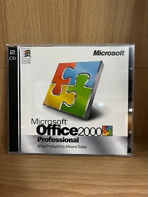 Microsoft Office 2000 Professional_Full Version • $39